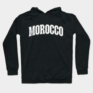 Morocco Moroccan Soccer Football Fans Hoodie